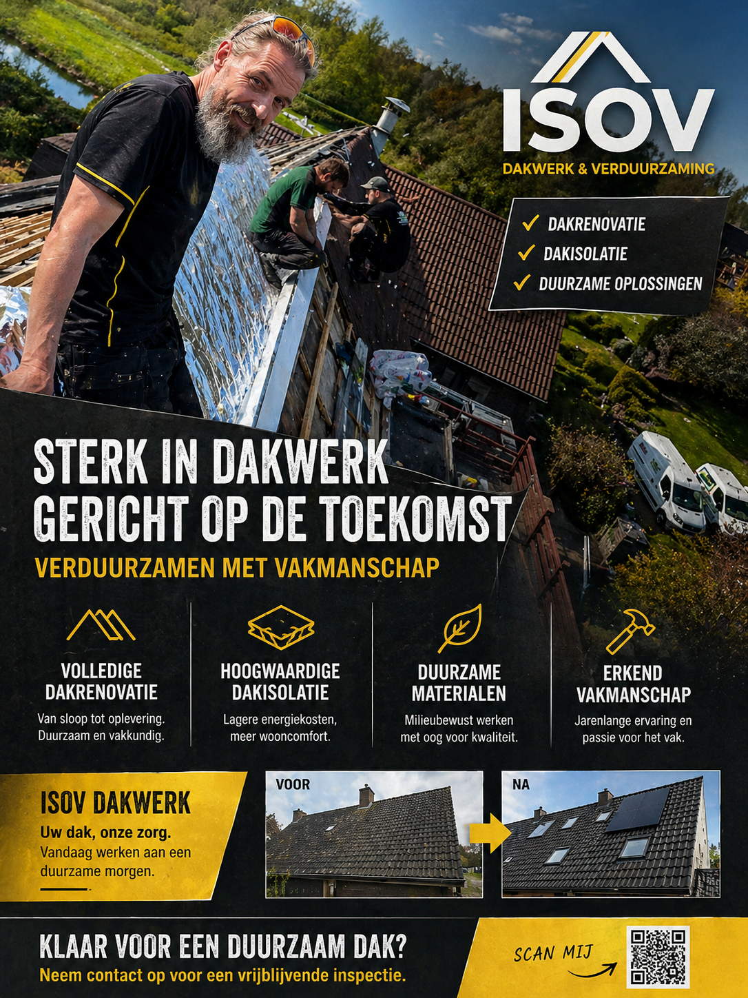 ISOV team aan het werk